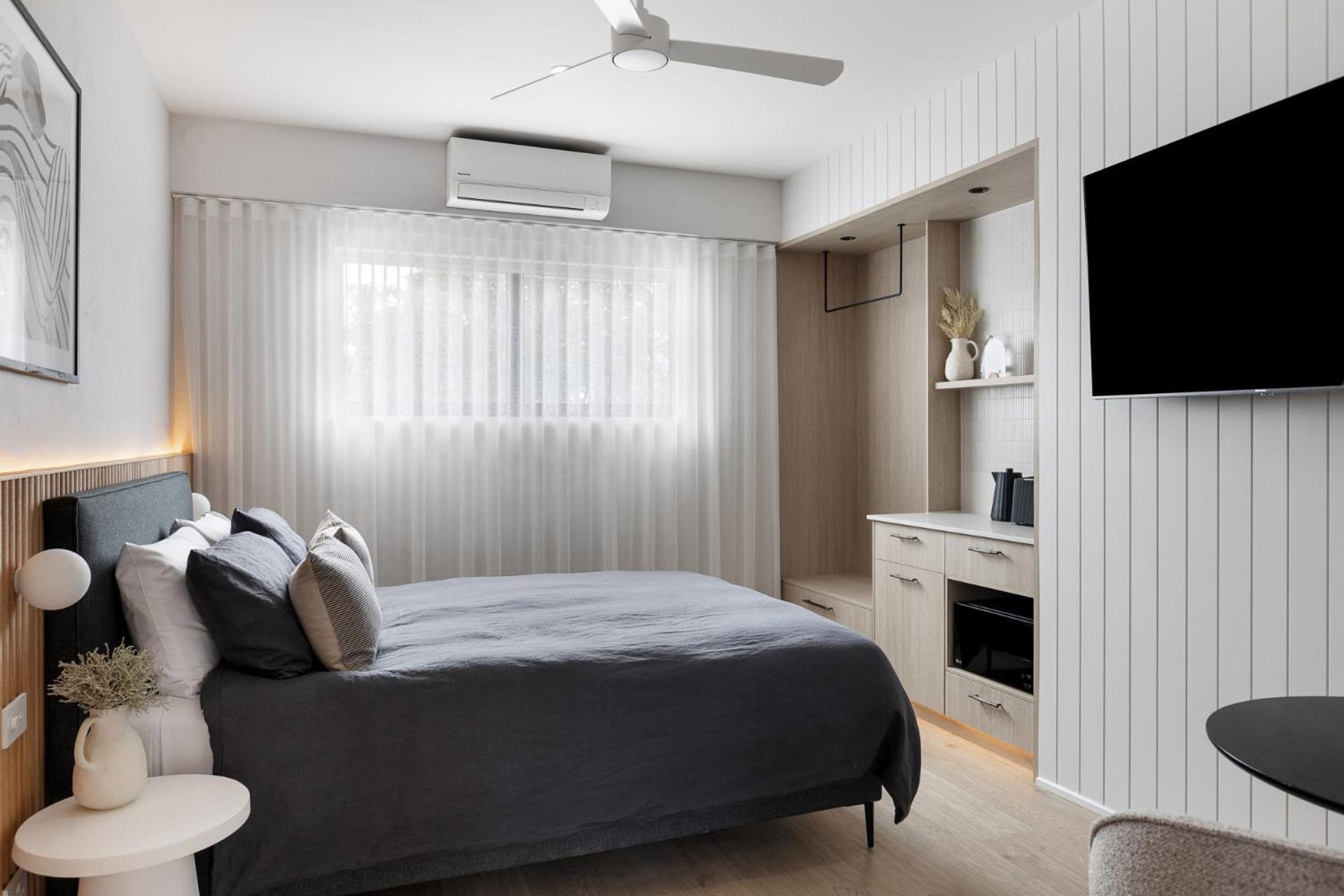 The Lodge - 4 Luxury Central Private Studio Rooms - Free Wifi Mount Gambier Rum bild